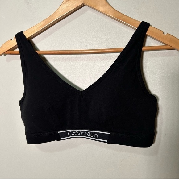 Calvin Klein  black bralette L - Picture 2 of 5